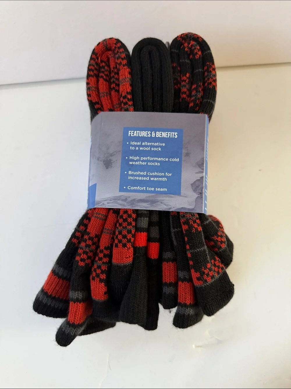 New Men’s Polar Heat 3 Pairs Light Heat Socks